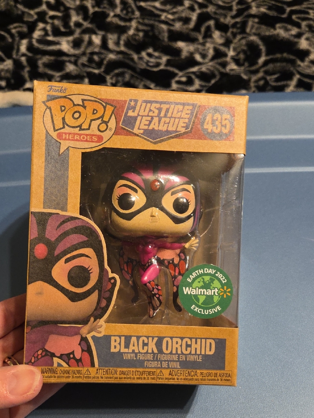 Funko Pop! Heroes Black Orchid Vinyl Figure - Pink & Black